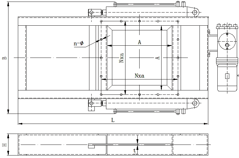 電液動(dòng)平板閘門 電液動(dòng)平板閘門