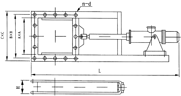 電液動(dòng)平板閘門 電液動(dòng)平板閘門